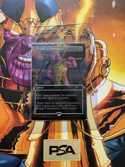 THANOS Magic the Gathering PSA Magazine Promo Swords to Plowshares Marvel MTG - Image 1