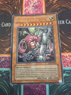 Yugioh Sphinx Teleia EP1-EN003 Ultra Rare Unlimited Near Mint - Image 1