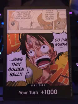 One Piece CCG DON!! Monkey D. Luffy OP15 EB04 Adventure On Kami's Island English - Image 1