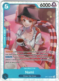 NAMI - OP11-054 SUPER RARE LEARN TOGETHER DECK SET ONE PIECE NEAR MINT - Image 1