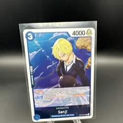 Sanji OP15-047 One Piece Blocker Unblockable 4000 Power Card - Image 1
