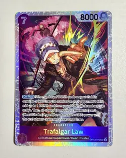 Trafalgar Law (OP12-073) Super Rare - One Piece- NM- Foil One Piece TCG - Image 1