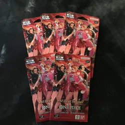 🔥One Piece EB03 Heroines Edition Sleeved Booster Packs X5🔥 - Image 1