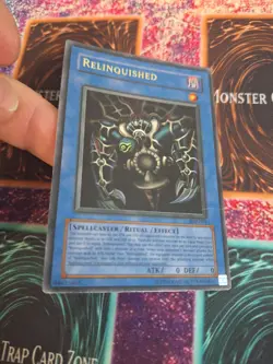 Yugioh Relinquished SDP-001 Ultra Rare Unlimited Moderately Played - Image 2