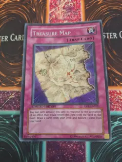 Yugioh Treasure Map DPK-ENSE2 Secret Rare Limited Near Mint - Image 1