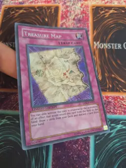 Yugioh Treasure Map DPK-ENSE2 Secret Rare Limited Near Mint - Image 2
