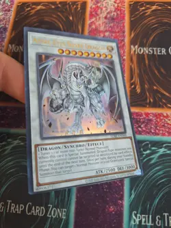 Yugioh Saga of Blue-Eyes White Dragon SDBE-EN040 Ultra Rare Unlimited NM Miscut - Image 2