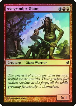 MTG FOIL Axegrinder Giant - Lorwyn #151 - Image 1