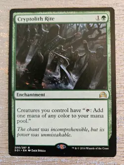 Cryptolith Rite MTG Innistrad Rare Enchantment (200/297) - Image 1