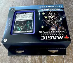 MTG Universes Beyond Warhammer 40K Commander Deck Necron Dynasties New/Sealed - Image 5