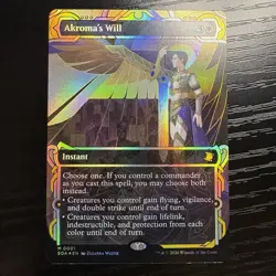 Akroma's Will Foil MTG Secrets of Strixhaven: Mystical Archive #1 NM - Image 1