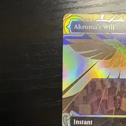 Akroma's Will Foil MTG Secrets of Strixhaven: Mystical Archive #1 NM - Image 2