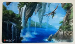 MTG Ultra Pro Playmat *NEW IN BOX* Riverglide Pathway Zen Rising -TCGshowcase- - Image 1