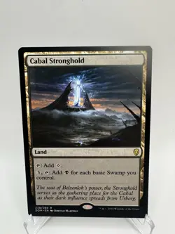 Magic The Gathering MTG Cabal Stronghold Dominaria Trading Card NM - Image 1