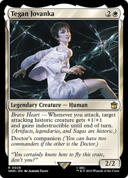 MTG - Tegan Jovanka - Doctor Who - Magic the Gathering - Image 1