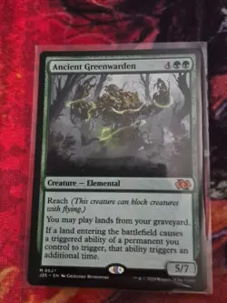 Ancient Greenwarden Foundations Jumpstart Regular MT/NM Pack Fresh! - Image 1
