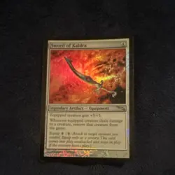 Magic The Gathering (MTG) Sword of Kaldra Foil, Mirrodin - Image 1