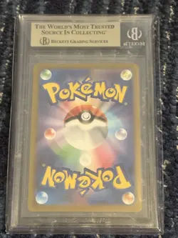 BGS 9.5 VAPOREON HOLO YU NAGABA 063/SV-P SCARLET JAPANESE POKEMON CARD PROMO - Image 2