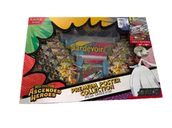 Pokemon Ascended Heroes Premium Poster Collection Mega Gardevior Box. New/Sealed - Image 1