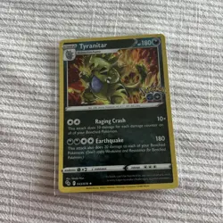 043/078 Tyranitar : Rare Holo Card : Pokemon GO Trading Card Game TCG Foil - Image 1