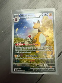 Pokemon Ampharos Secret Rare Holo (IR) Chaos Rising 090/086 TCG - Image 1