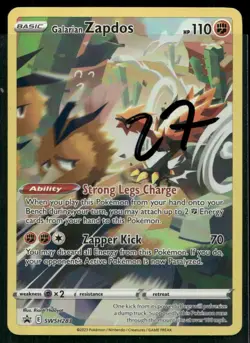 Galarian Zapdos SWSH283 Holo Promo Sword & Shield Promo Pokemon Near Mint - Image 1