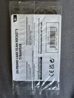 Team Rocket's Tyranitar Pokemon Center Stamped Promo SEALED - Pokemon TCG - Image 2