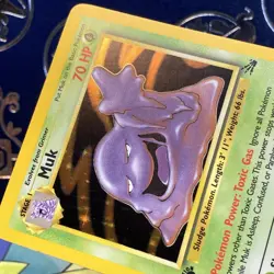 Muk (13) Fossil #13 (1999) Holo 1st Edition NM Pokemon - Image 3