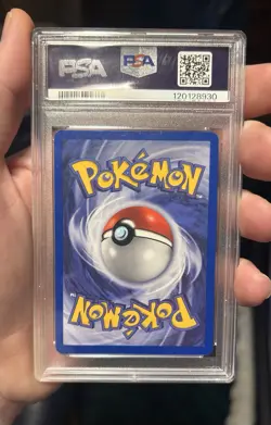 Rockets Mewtwo 1st Edition Gym Challenge SWIRL Card 14/132 PSA 8 Pokemon TCG - Image 3