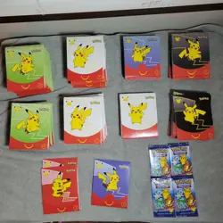 Pokemon TCG McDonald's 25th Anniversary Sealed Packs LOT OF 6 (read description) - Image 1