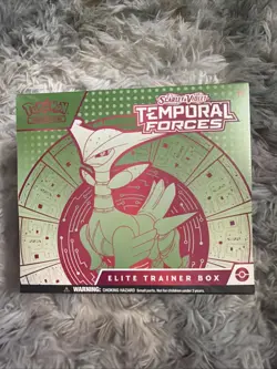 Pokemon TCG: Temporal Forces Elite Trainer Box - Iron Leaves - Image 1