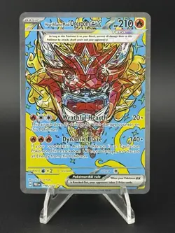 Pokemon Card Hearthflame Mask Ogerpon ex 148/131 Prismatic Evolutions SIR NM - Image 1