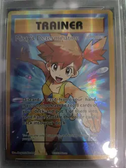 PSA 10 Misty's Determination 108/108 Pokemon Evolutions Holo Graded Card - Image 2