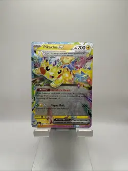 Pikachu ex 057/191 Pokemon TCG Surging Sparks Double Rare Holo - Image 1