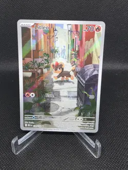 Litleo 139/132 - Illustration Rare Holo - Mega Evolutions - Pokemon TCG - Image 1