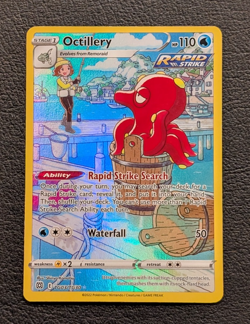 Octillery TG03/TG30 Ultra Rare Holo Brilliant Stars Trainer Gallery Pokemon NM - Image 1