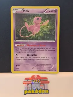 Mew 29/124 Fates Collide Holo Rare Pokemon TCG NM-LP - Image 1