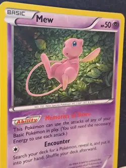 Mew 29/124 Fates Collide Holo Rare Pokemon TCG NM-LP - Image 4