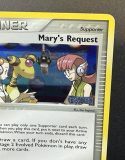 2005 Pokemon Mary's Request Ex Unseen Forces Stamped Reverse Holo 86/115 LP - Image 5