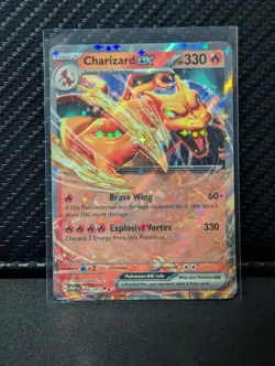 Charizard ex 006/165 Scarlet & Violet 151 Double Rare Holo Pokemon TCG Card NM - Image 1