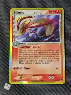 Milotic (Delta Species) 5/101 - Dragon Frontiers Holo Rare Pokemon TCG MP - Image 1