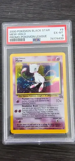 4 Pokemon PSA Card Bundle Ninetales, Mew, Dark Golduck, Dark Arbok - No Reserve! - Image 4