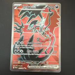 Yveltal EX 105/088 Full Art Pokemon TCG Perfect Order - Image 1