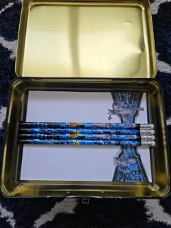 Pokemon Fall 2019 Armored Mewtwo Collectors Chest Tin with Pencils, Pad NO CARDS - Image 4