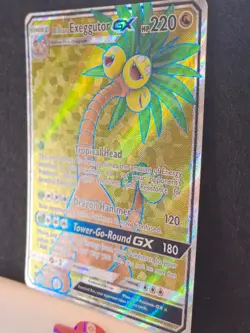 Alolan Exeggutor GX (Full Art) 107/111 Sm-Crimson Invasion Holo Pokemon TCG NM - Image 3