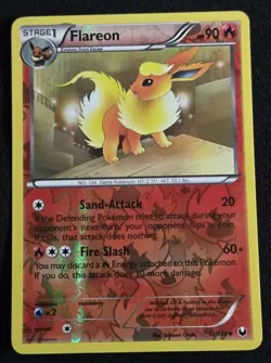 Pokemon Flareon 12/108 Dark Explorers Reverse Holo NM - Image 1