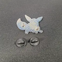 Official Pokemon Shiny Radiant Eevee Pin 2022 from Pokemon Go Collection Box - Image 3