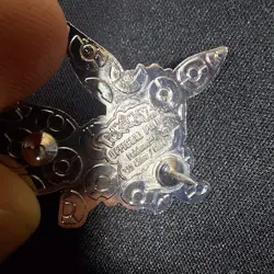Official Pokemon Shiny Radiant Eevee Pin 2022 from Pokemon Go Collection Box - Image 4