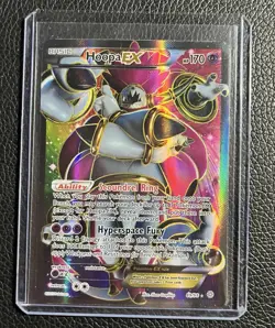 Pokemon Hoopa EX Full Art Ultra Rare Holo 89/98 XY Ancient Origins HP 170 - Image 1