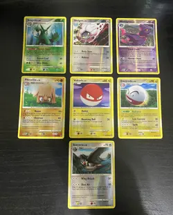 Pokemon Stormfront Vintage (7) Reverse Holo Card Lot - Image 1